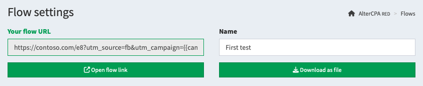 Link and local file